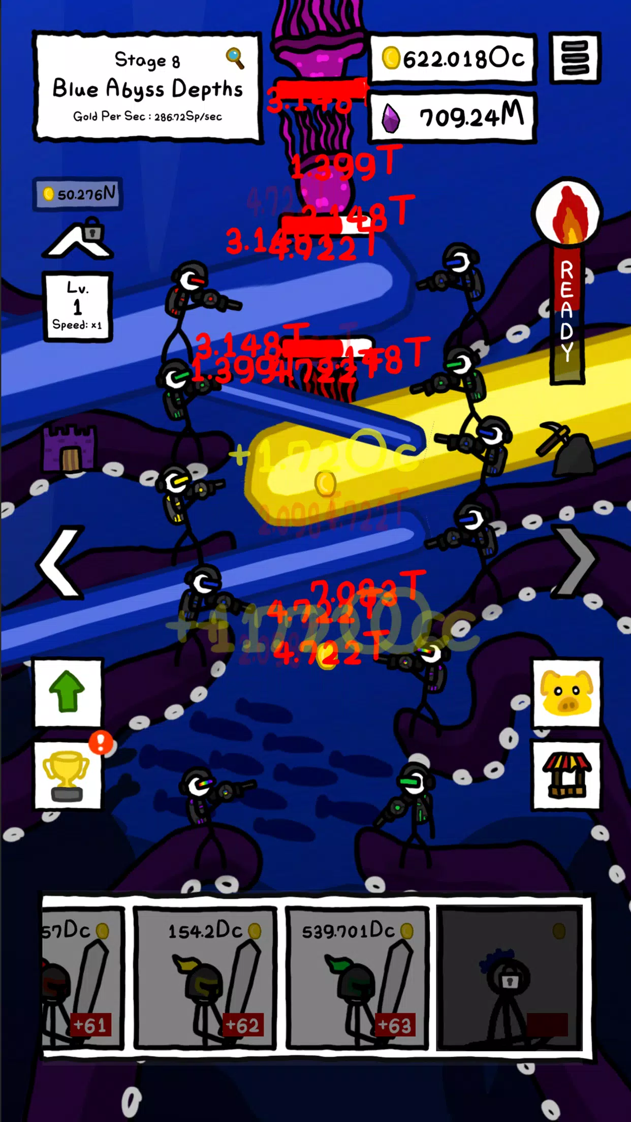 Merge Stickman : To The +99Lv. Screenshot5
