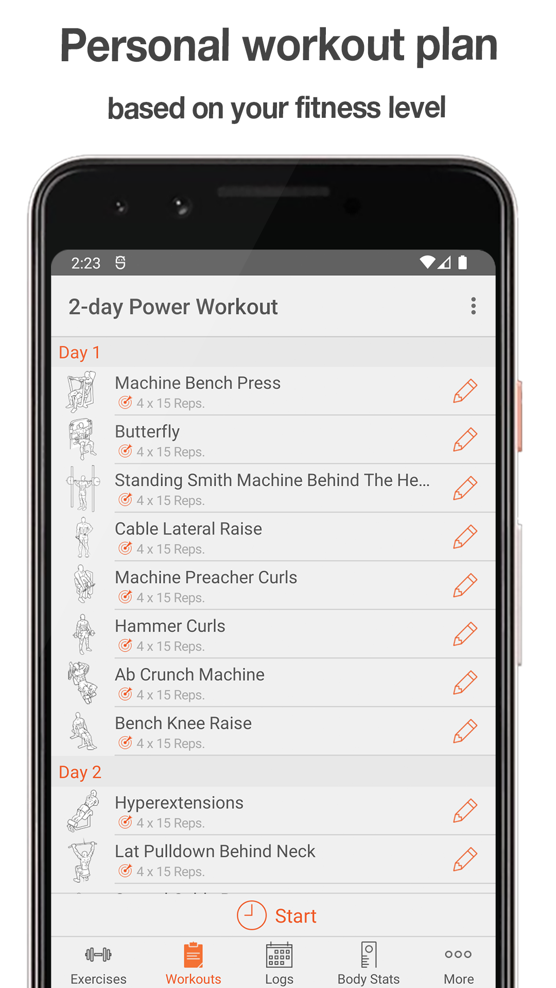 Fitness Point Screenshot2