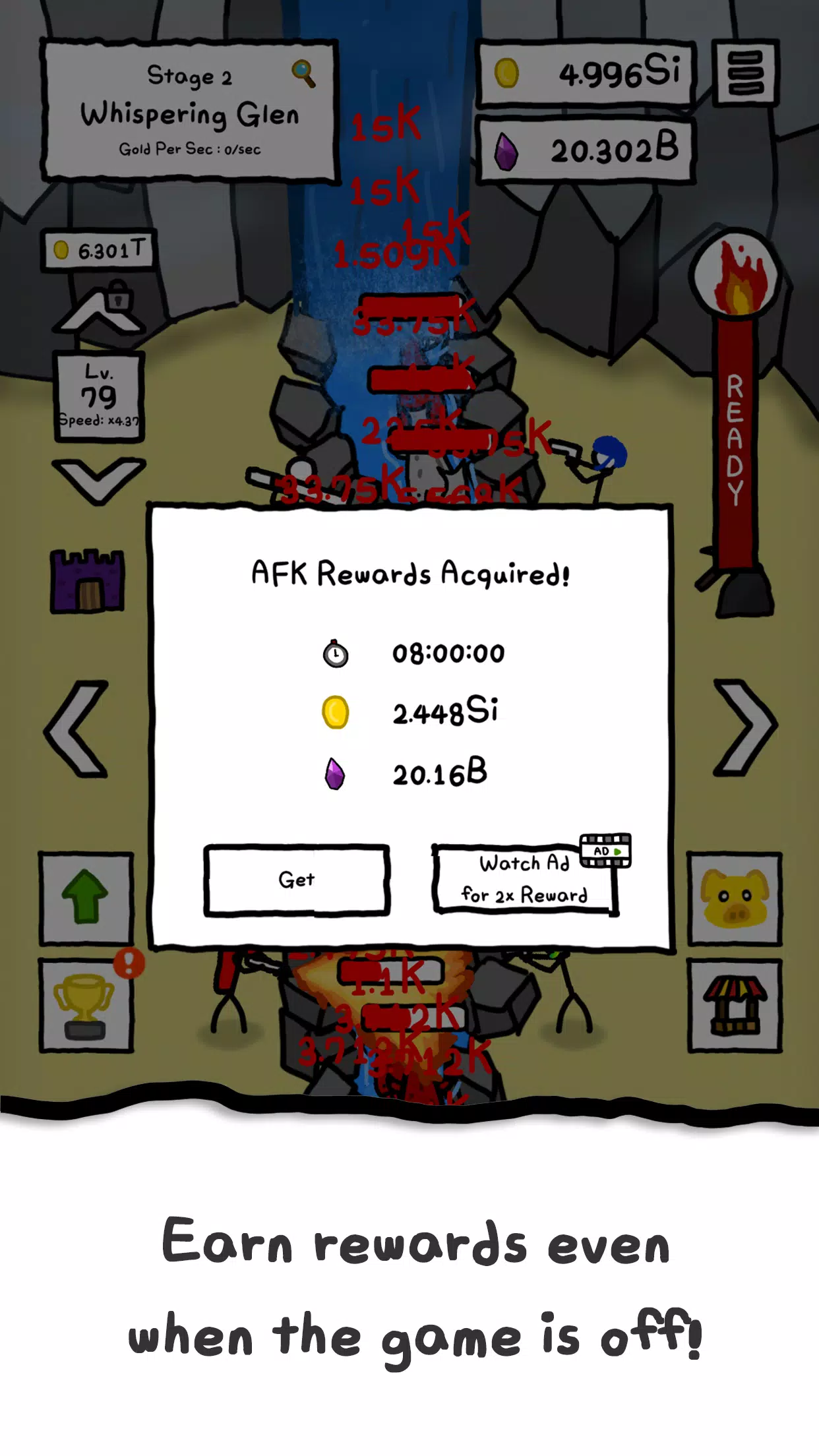 Merge Stickman : To The +99Lv. Screenshot3