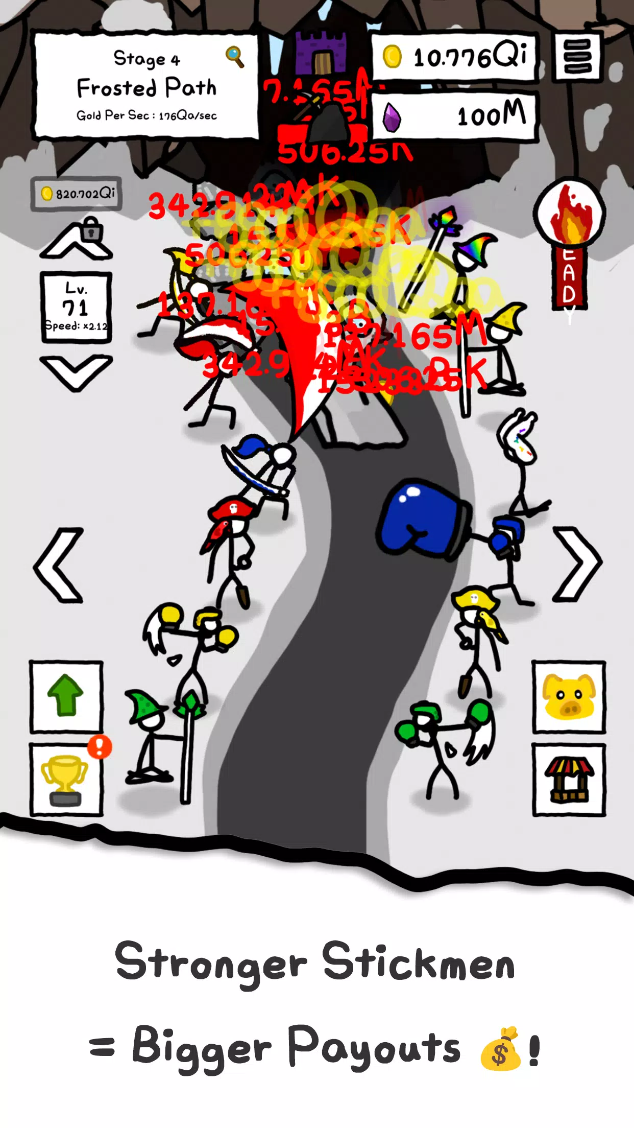 Merge Stickman : To The +99Lv. Screenshot2