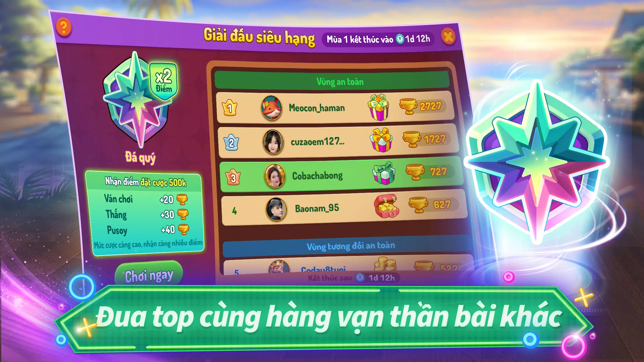 Mậu Binh Xập Xám Pro ZingPlay Screenshot5