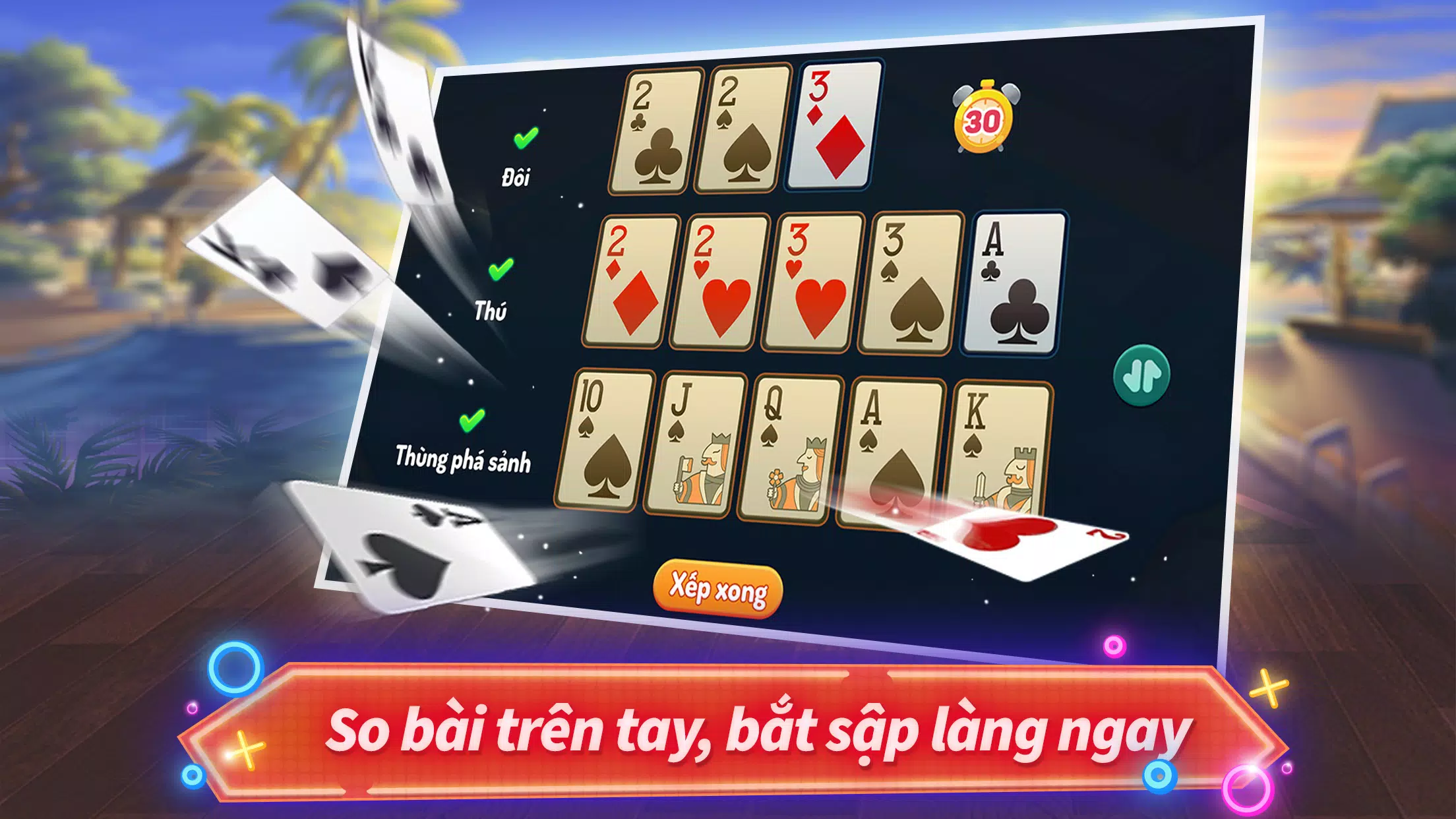 Mậu Binh Xập Xám Pro ZingPlay Screenshot3