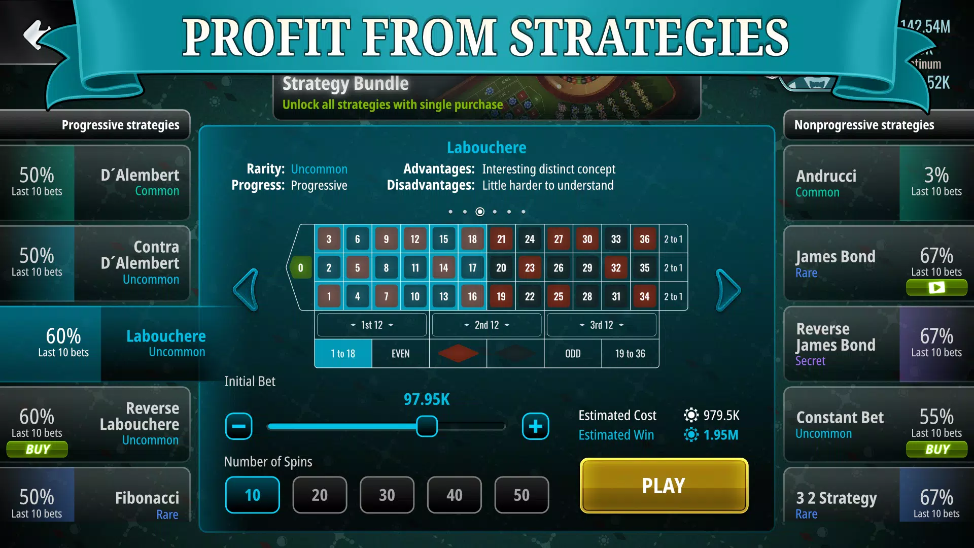 Roulette: Strategist Screenshot2