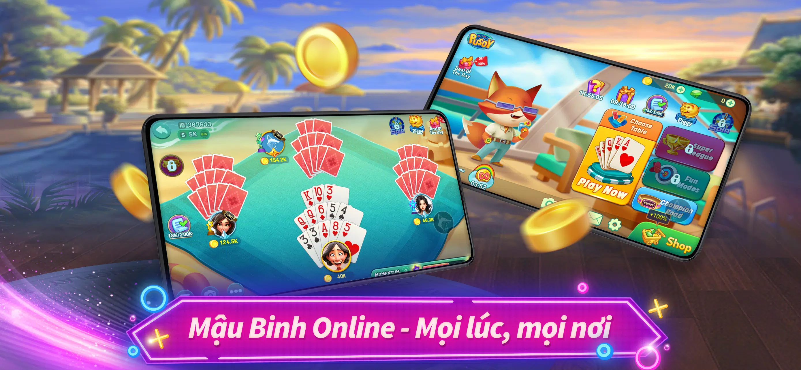 Mậu Binh Xập Xám Pro ZingPlay Screenshot6