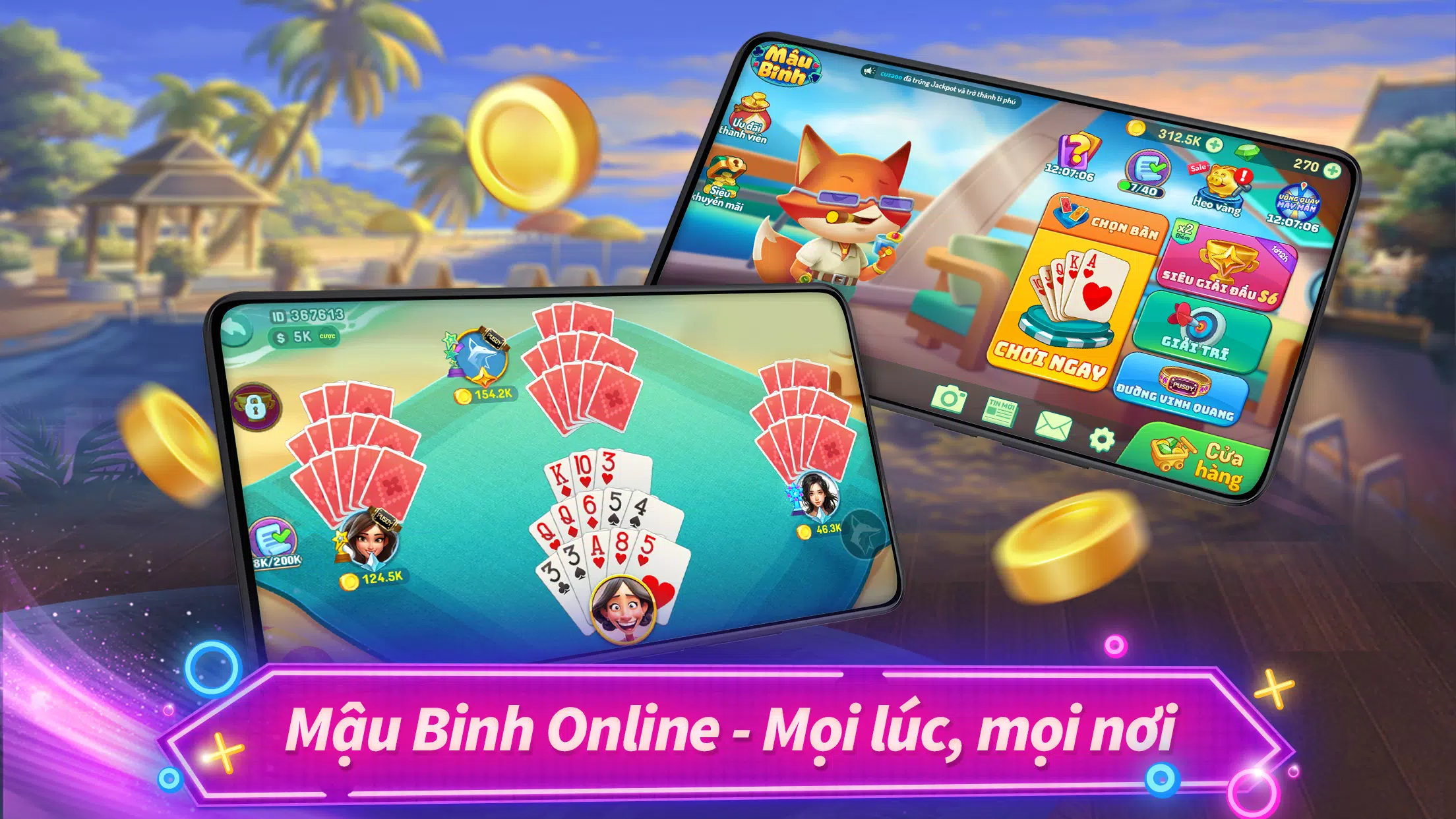 Mậu Binh Xập Xám Pro ZingPlay Screenshot1
