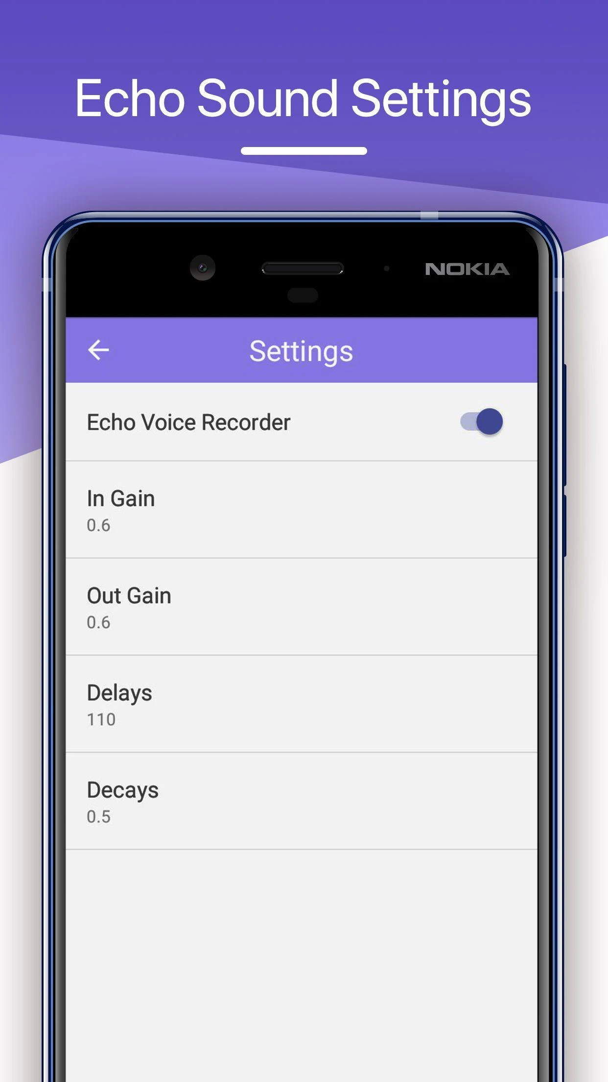 Echo Voice Recorder Screenshot2