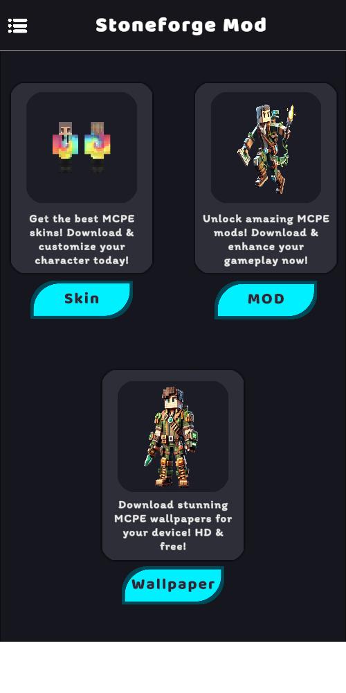 Stoneforge Mech Mod For MCPE Screenshot2