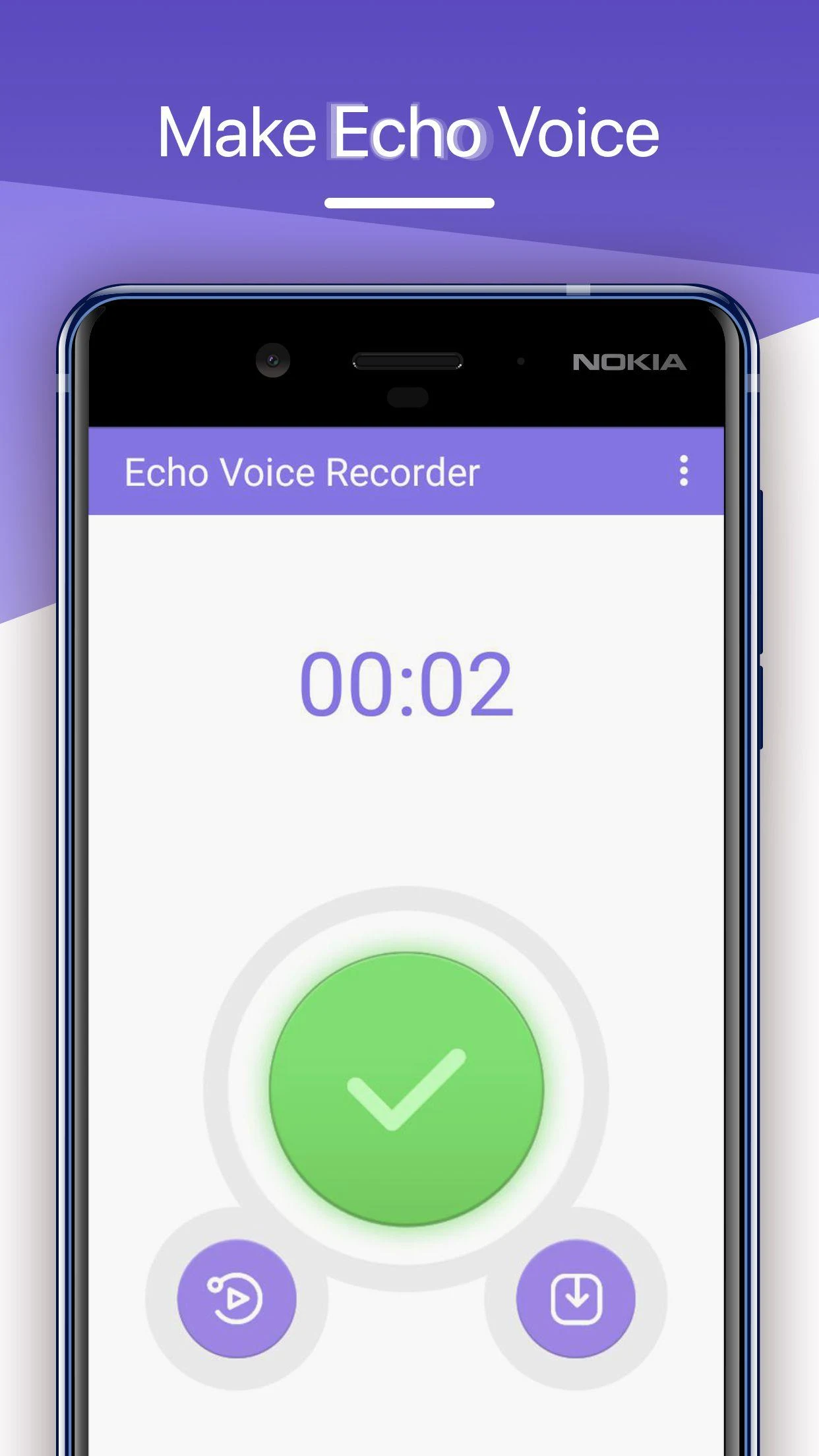 Echo Voice Recorder Screenshot1