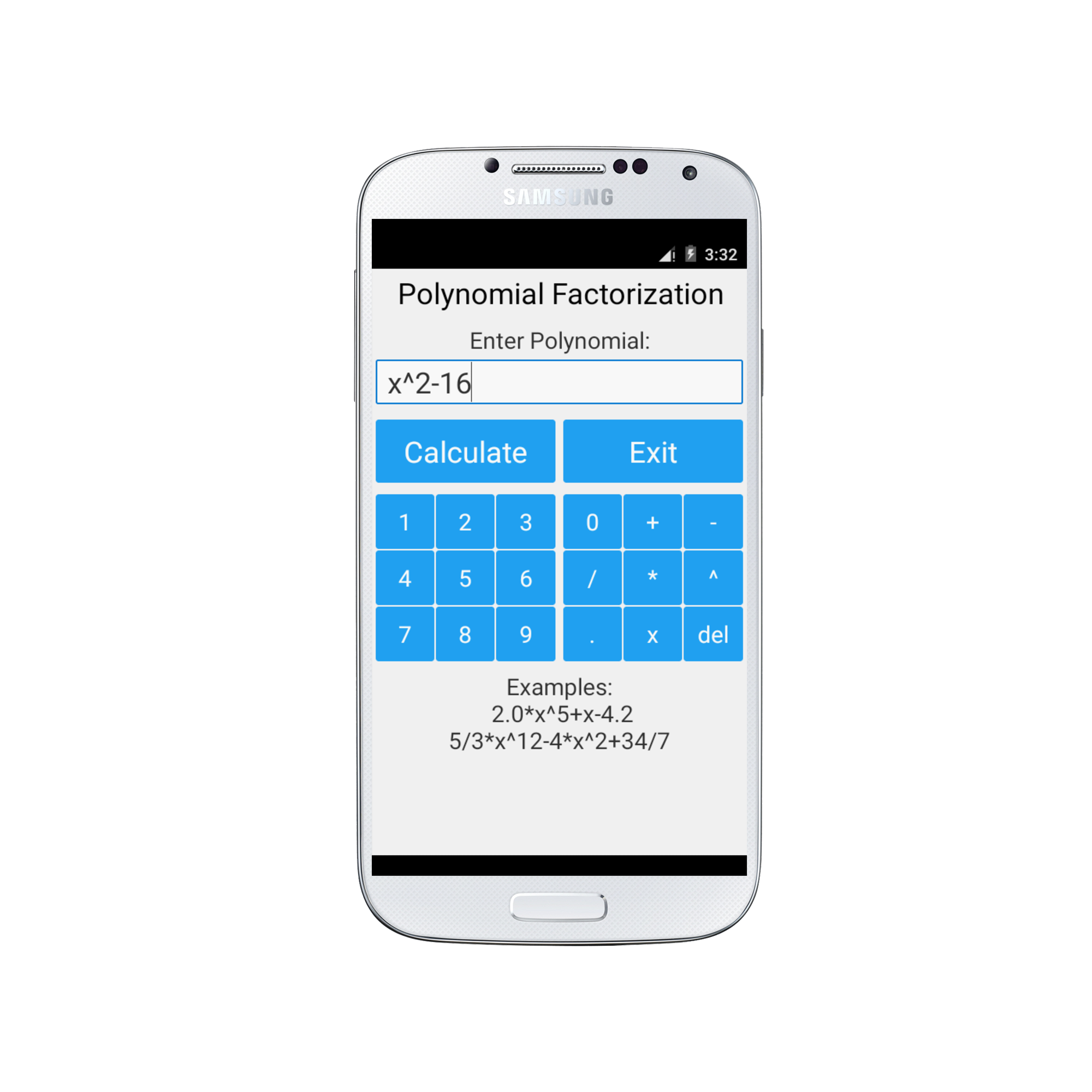 Polynomial Factorization Screenshot3