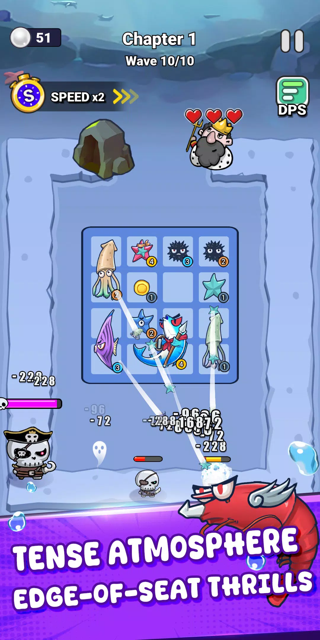 Defend Ocean Backpack Battle Screenshot4