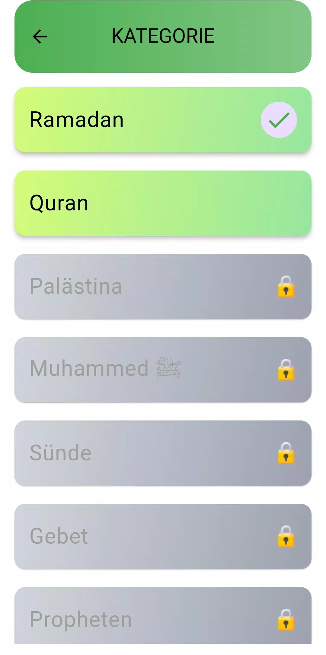 muslimquiz Screenshot2