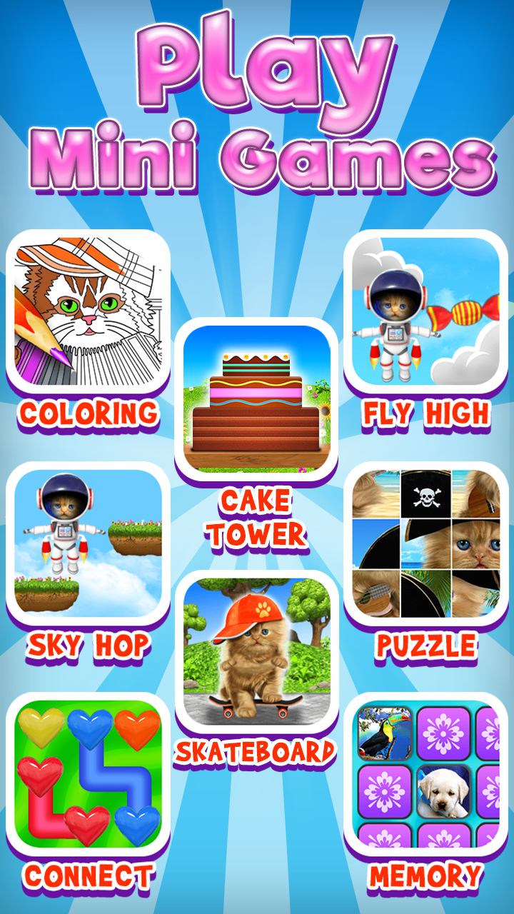 Talking baby cat. Talking game Screenshot7