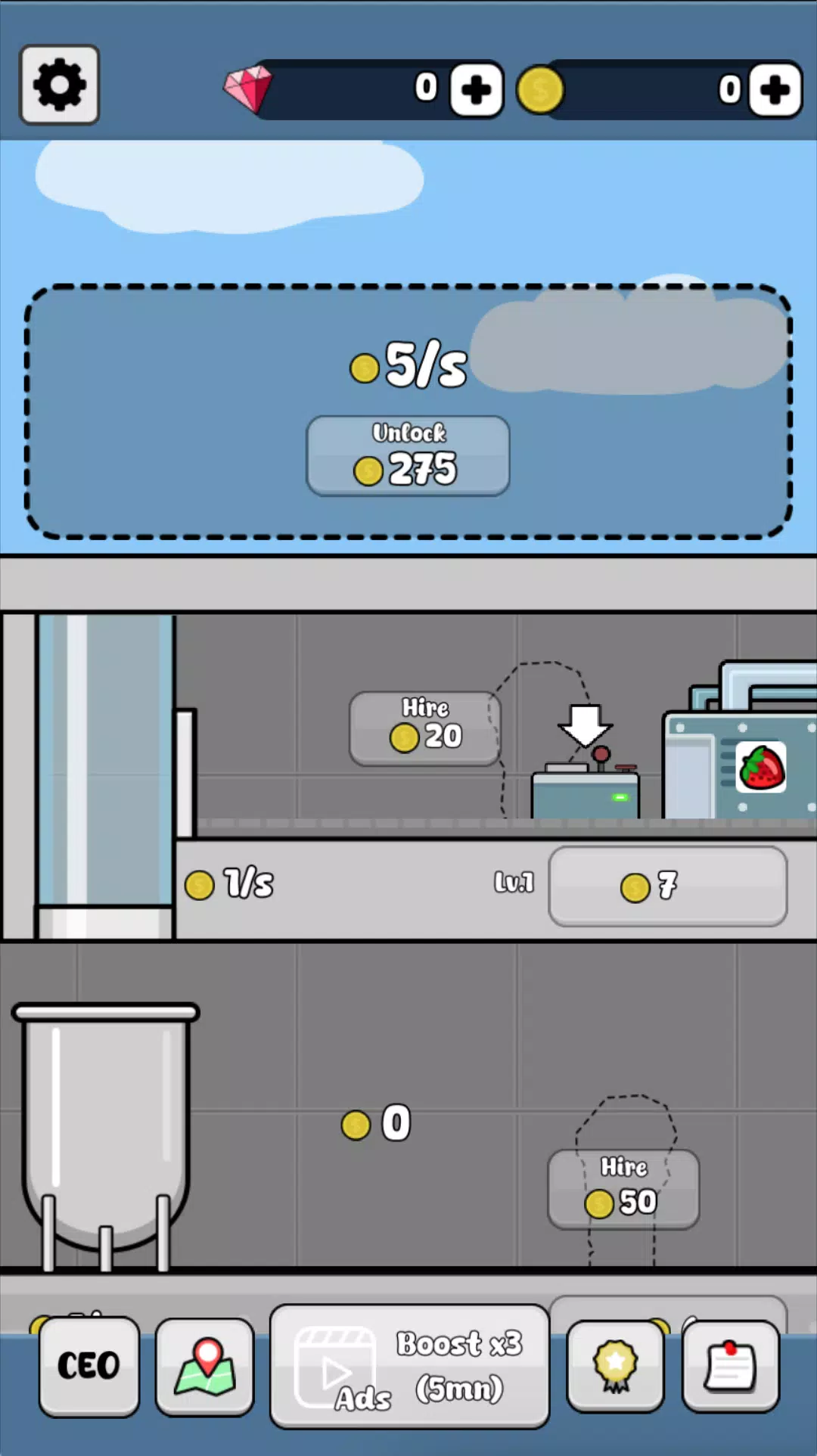Idle Gummy Factory Screenshot1