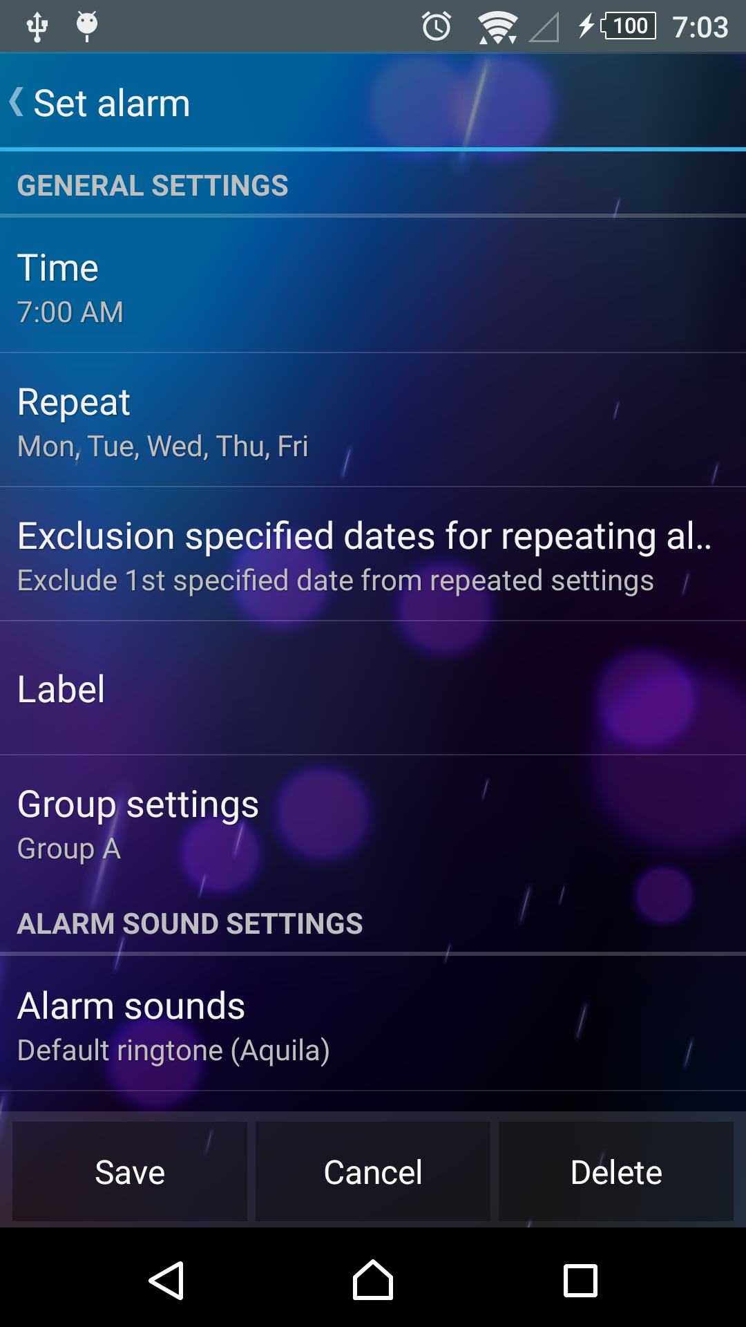 Smart Alarm Screenshot3