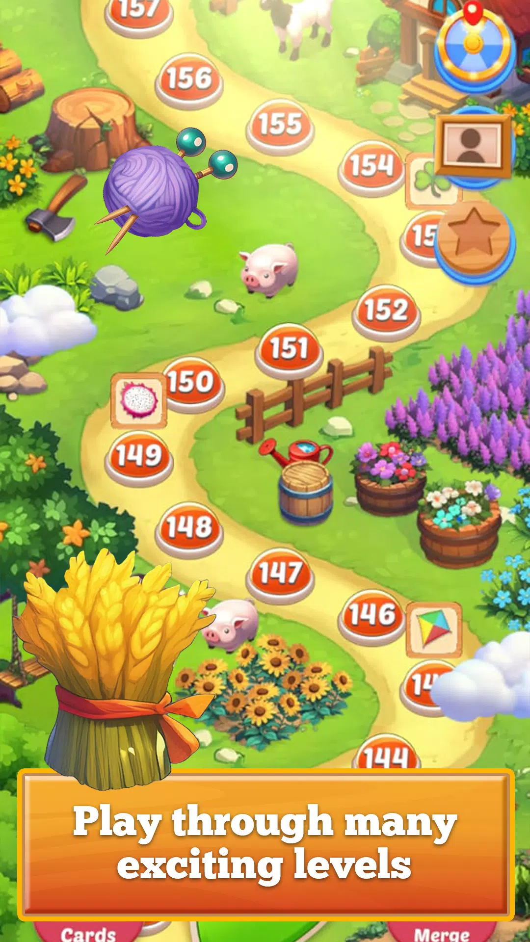 Bingo Merge - Farm Games Screenshot4