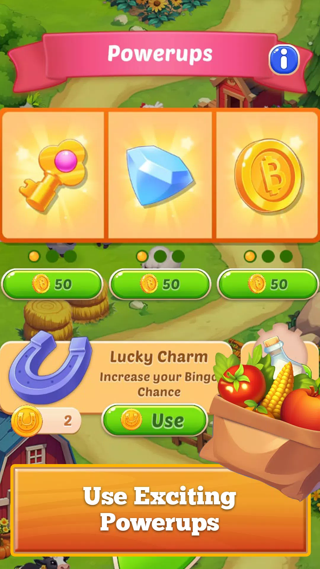 Bingo Merge - Farm Games Screenshot3