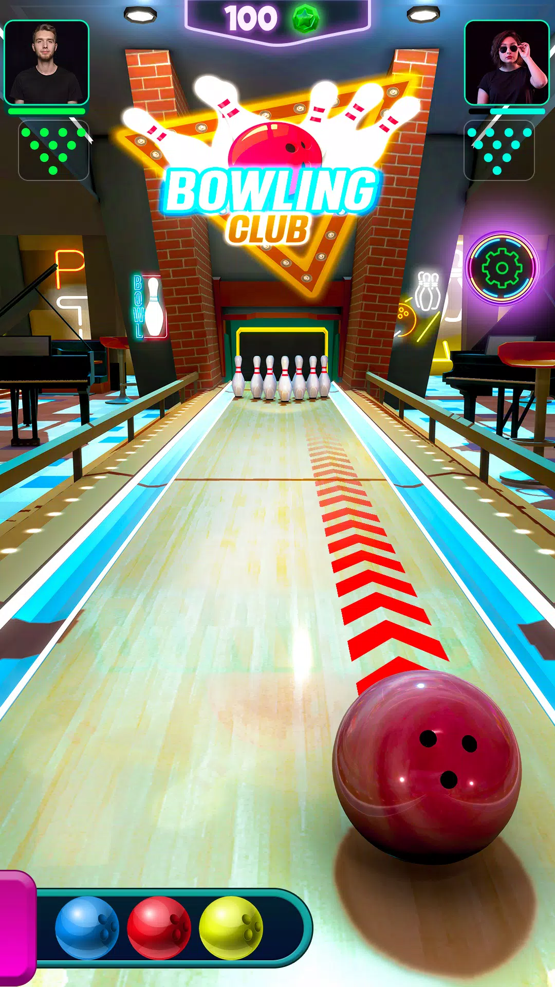 3D Pro Bowling Games Offline Screenshot2
