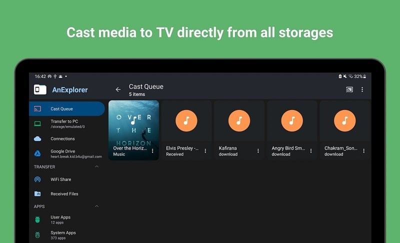 AnExplorer Share File Transfer Screenshot2