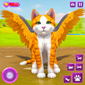 Flying Wild Cat Care Sim 3D APK