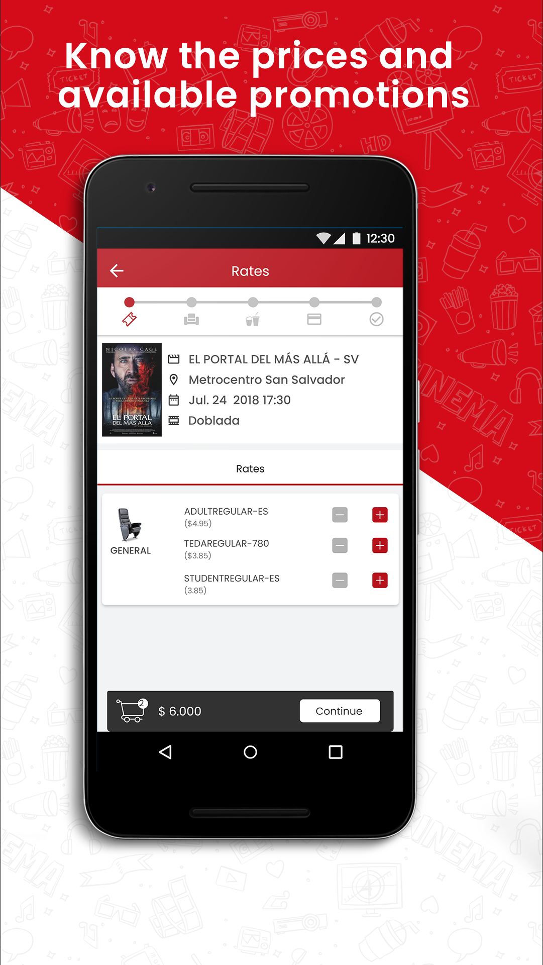 Cinemark Centroamérica Screenshot3