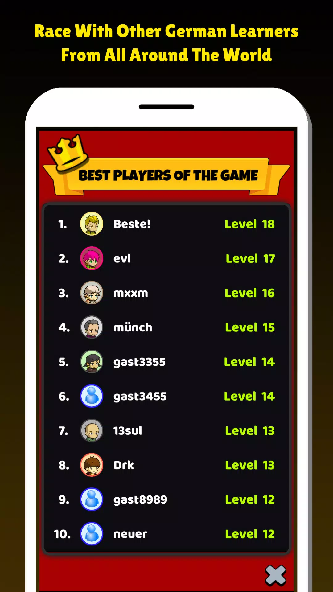 German Word Game Screenshot7
