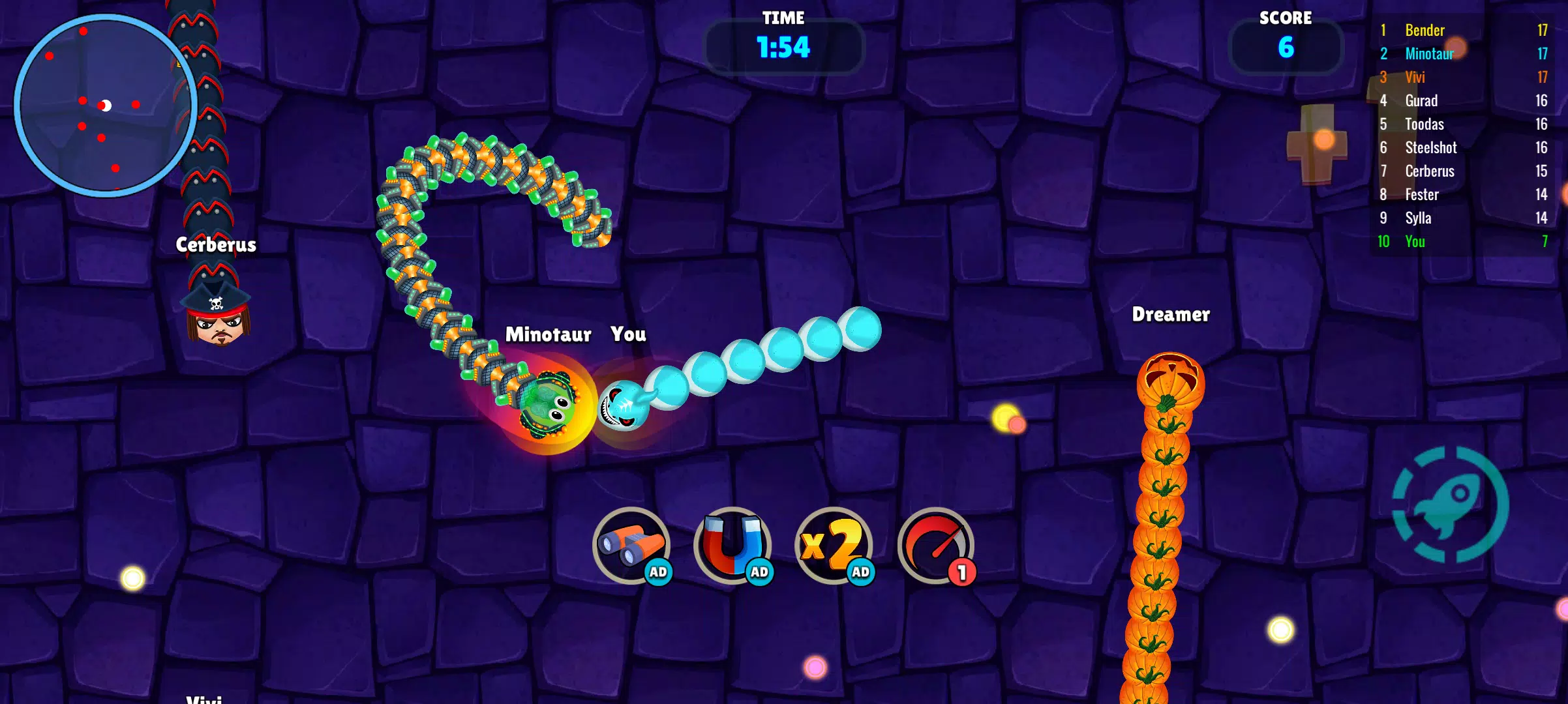 Snake Game - Hungary Worms .io Screenshot6