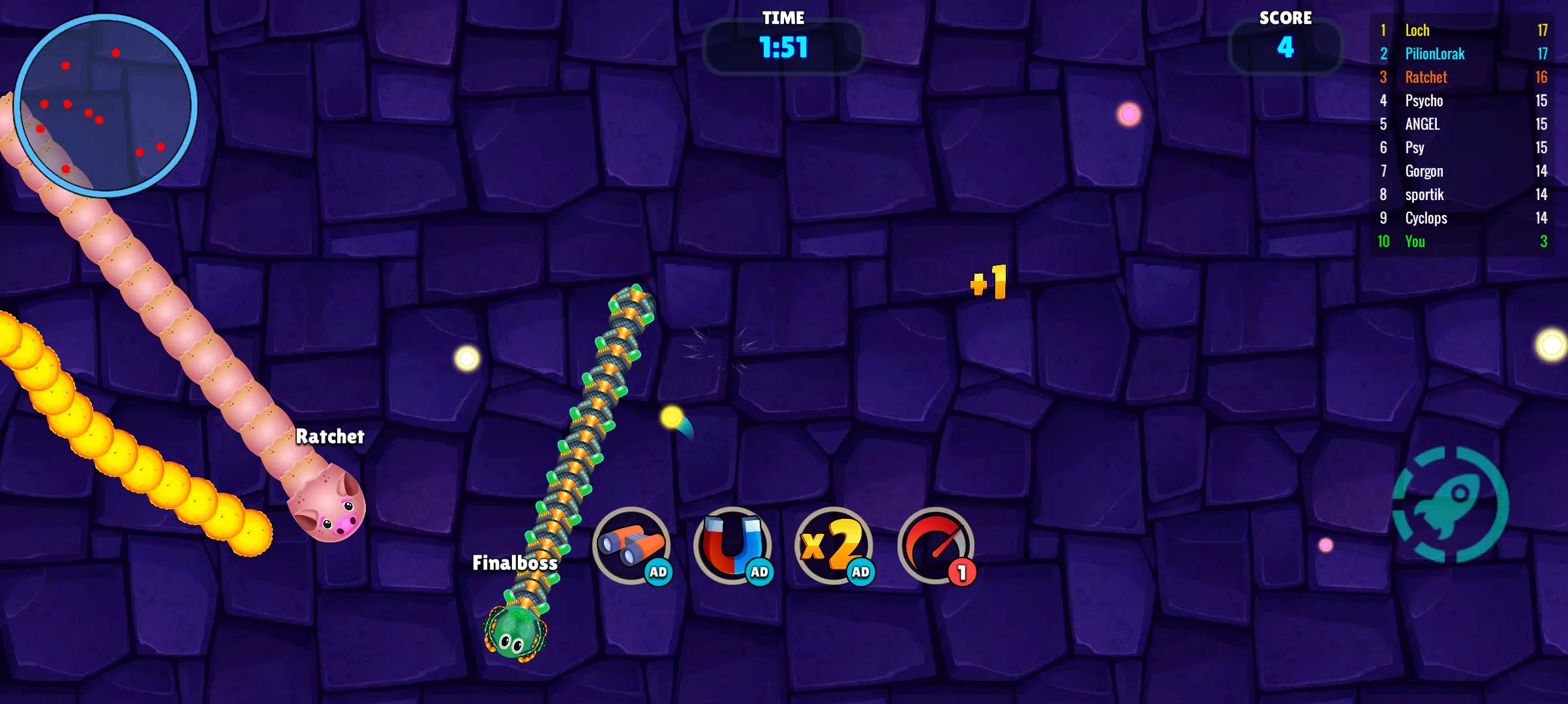Snake Game - Hungary Worms .io Screenshot4