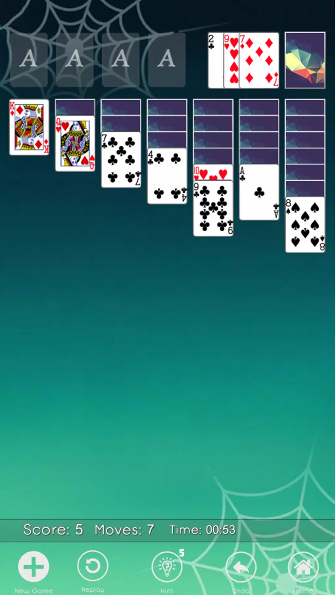 Spider Solitaire - Card Master Screenshot8