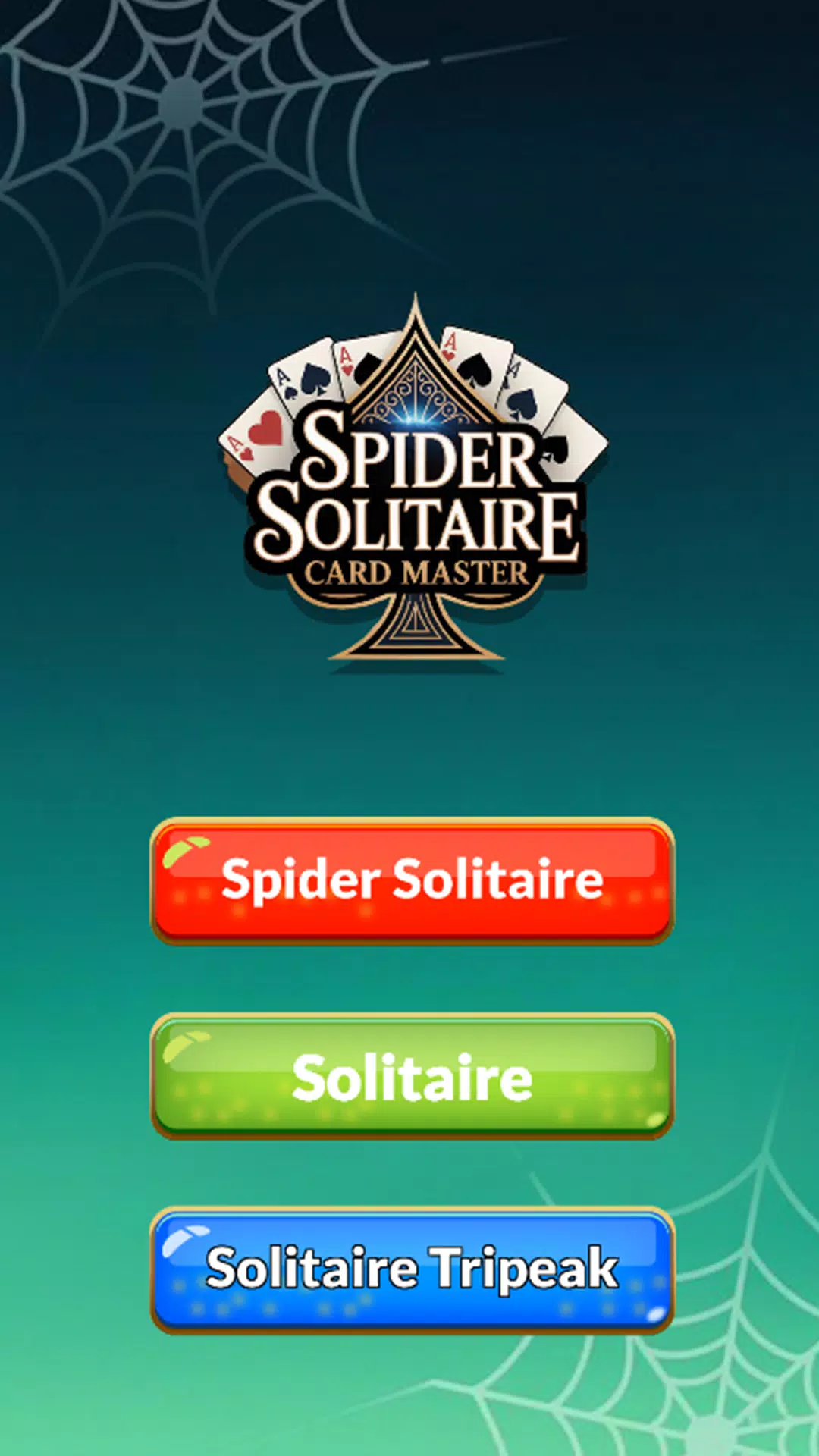 Spider Solitaire - Card Master Screenshot1