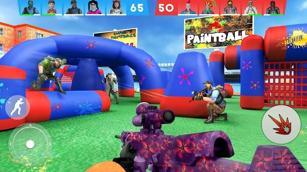 Paintball Shooting Game 3D Screenshot4