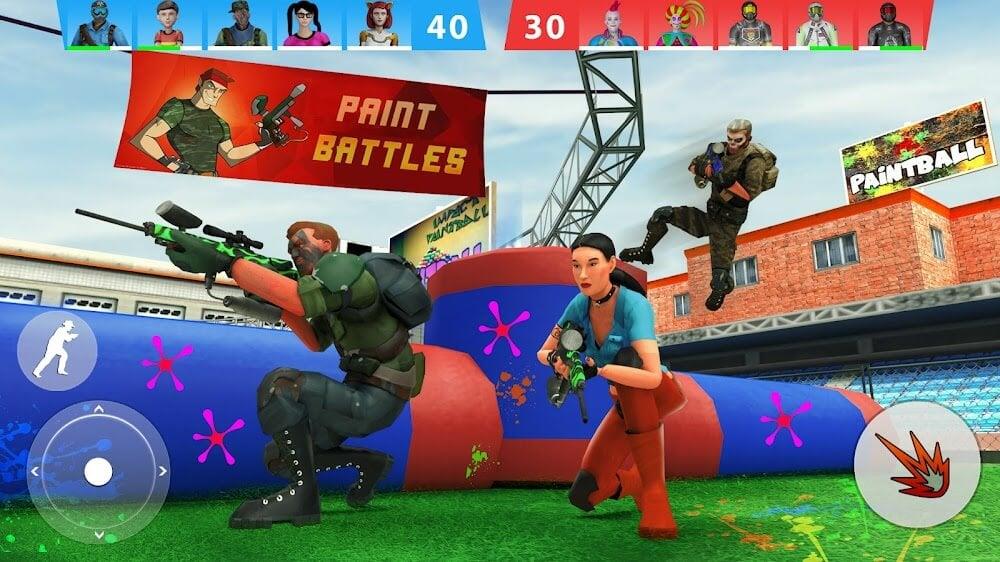 Paintball Shooting Game 3D Screenshot1