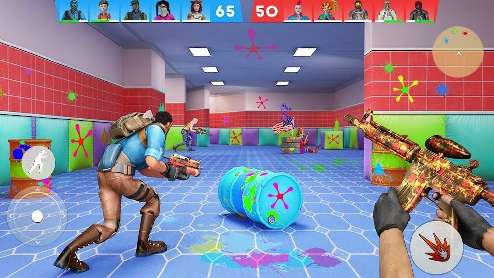 Paintball Shooting Game 3D Screenshot2