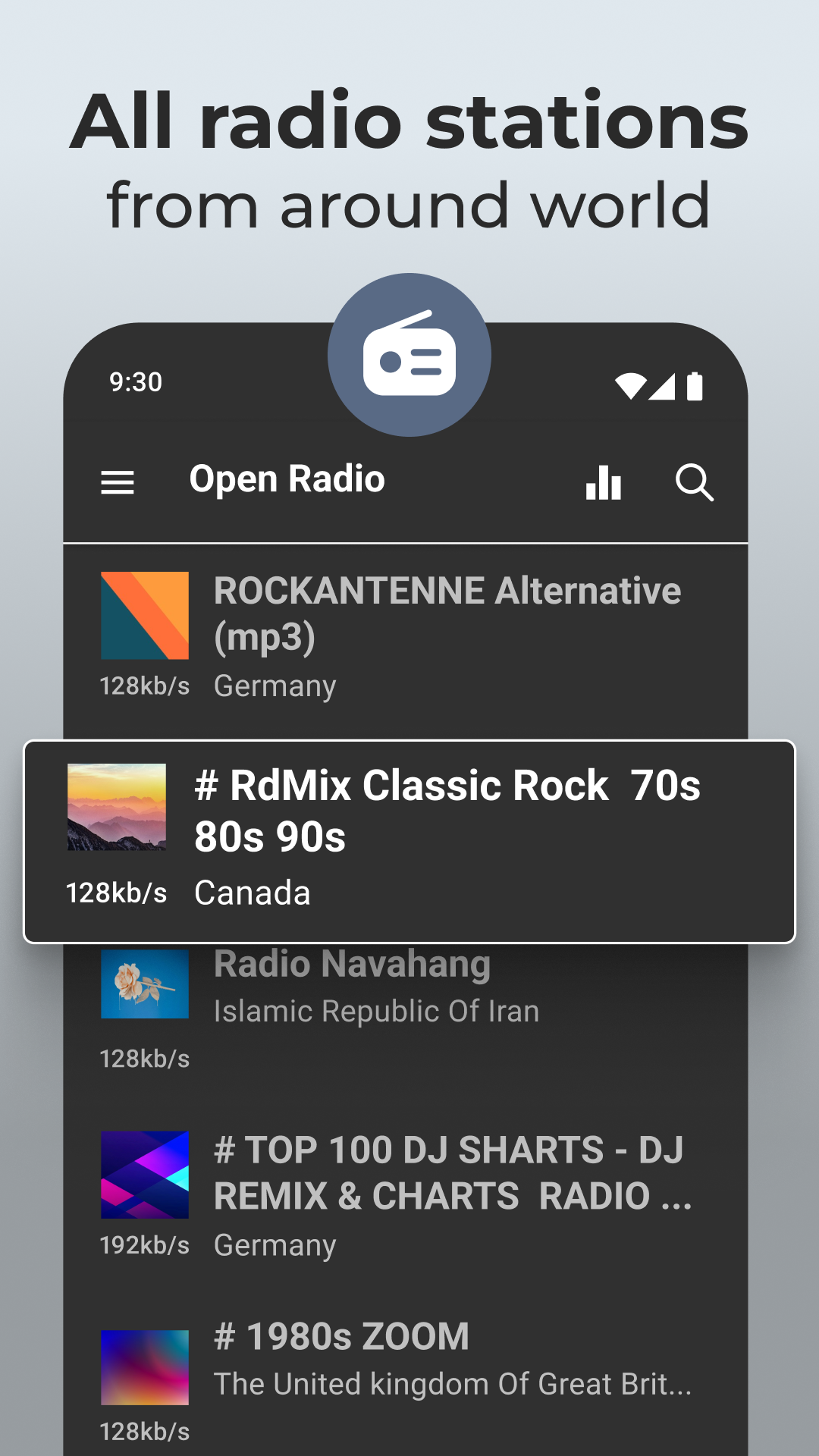 Open Radio Screenshot1