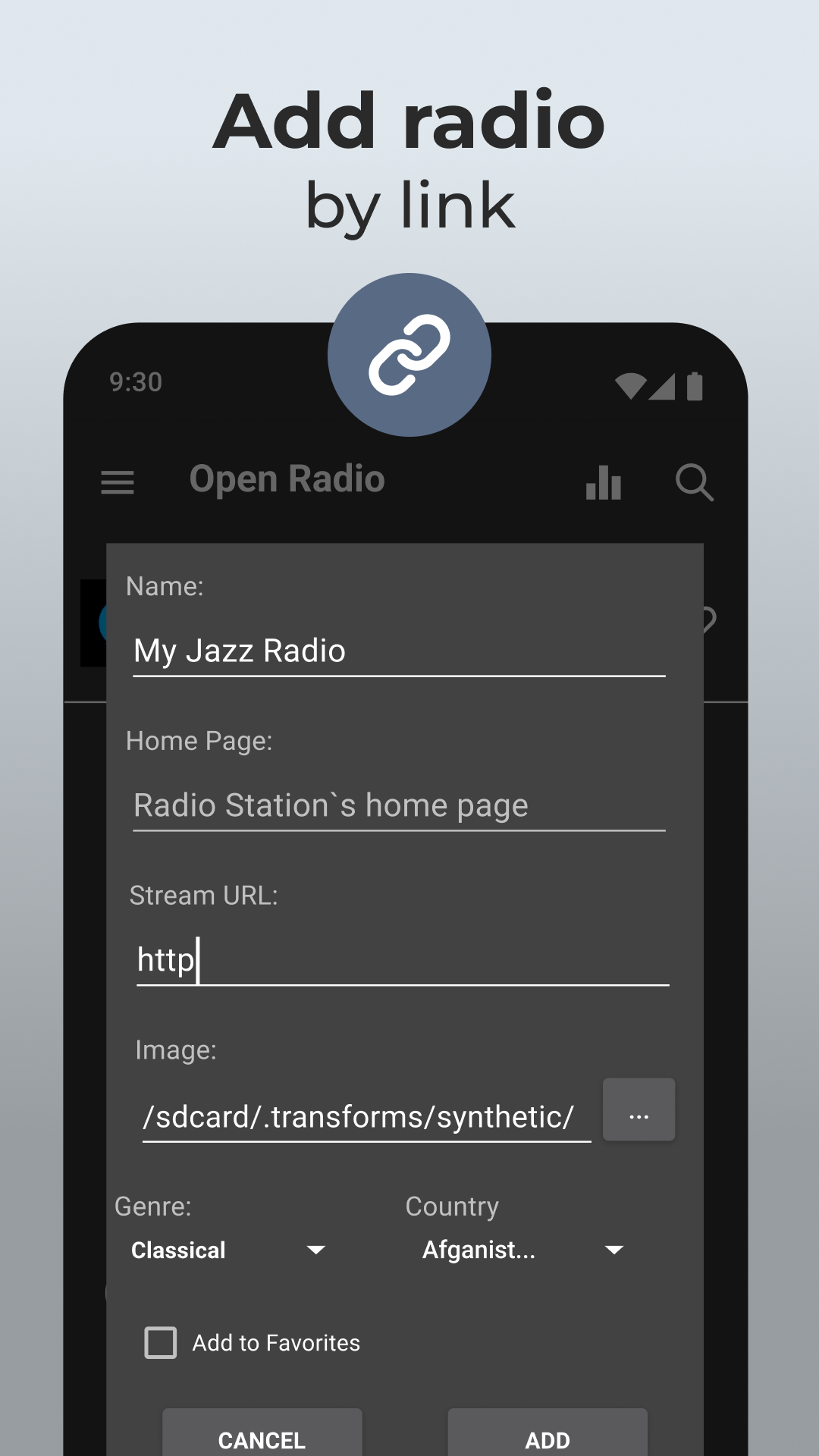 Open Radio Screenshot2