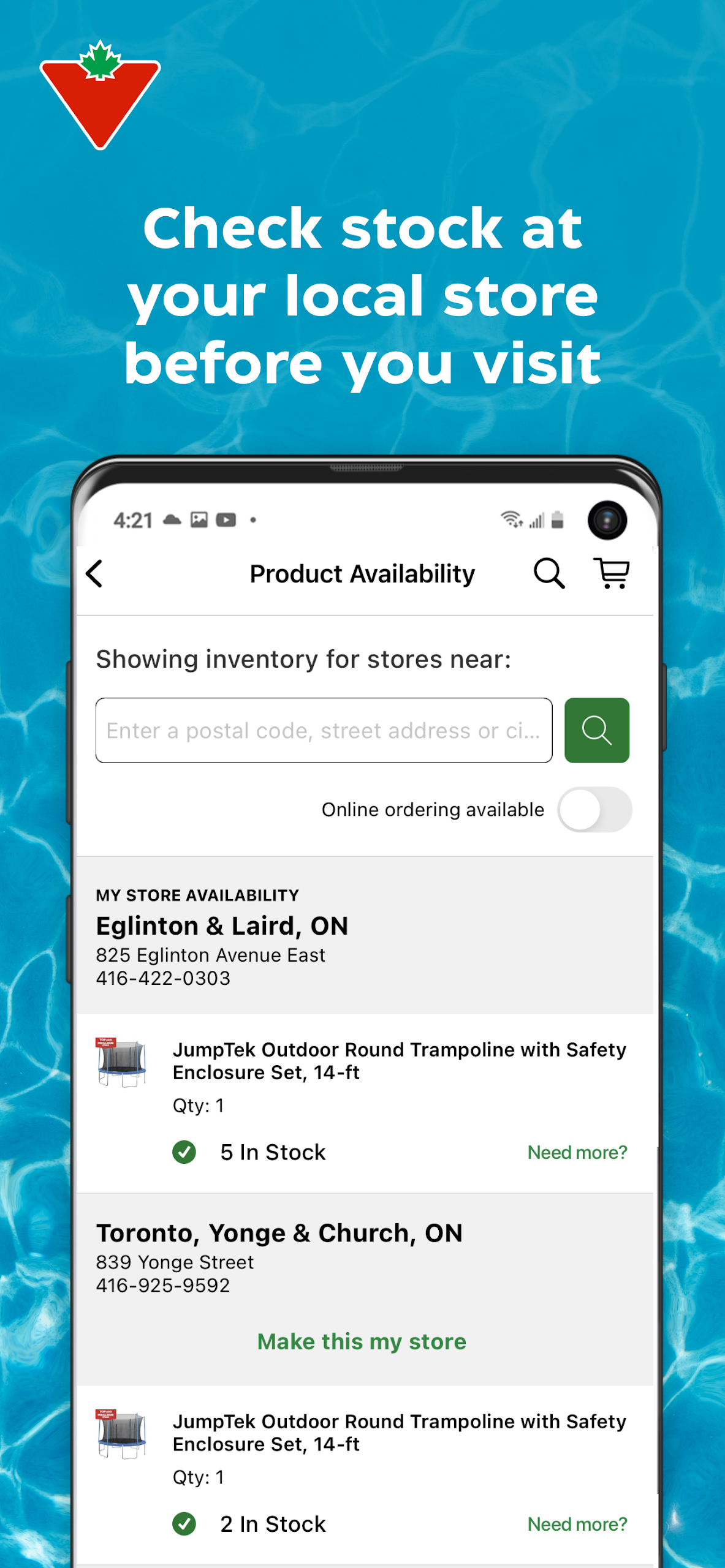Canadian Tire Screenshot4