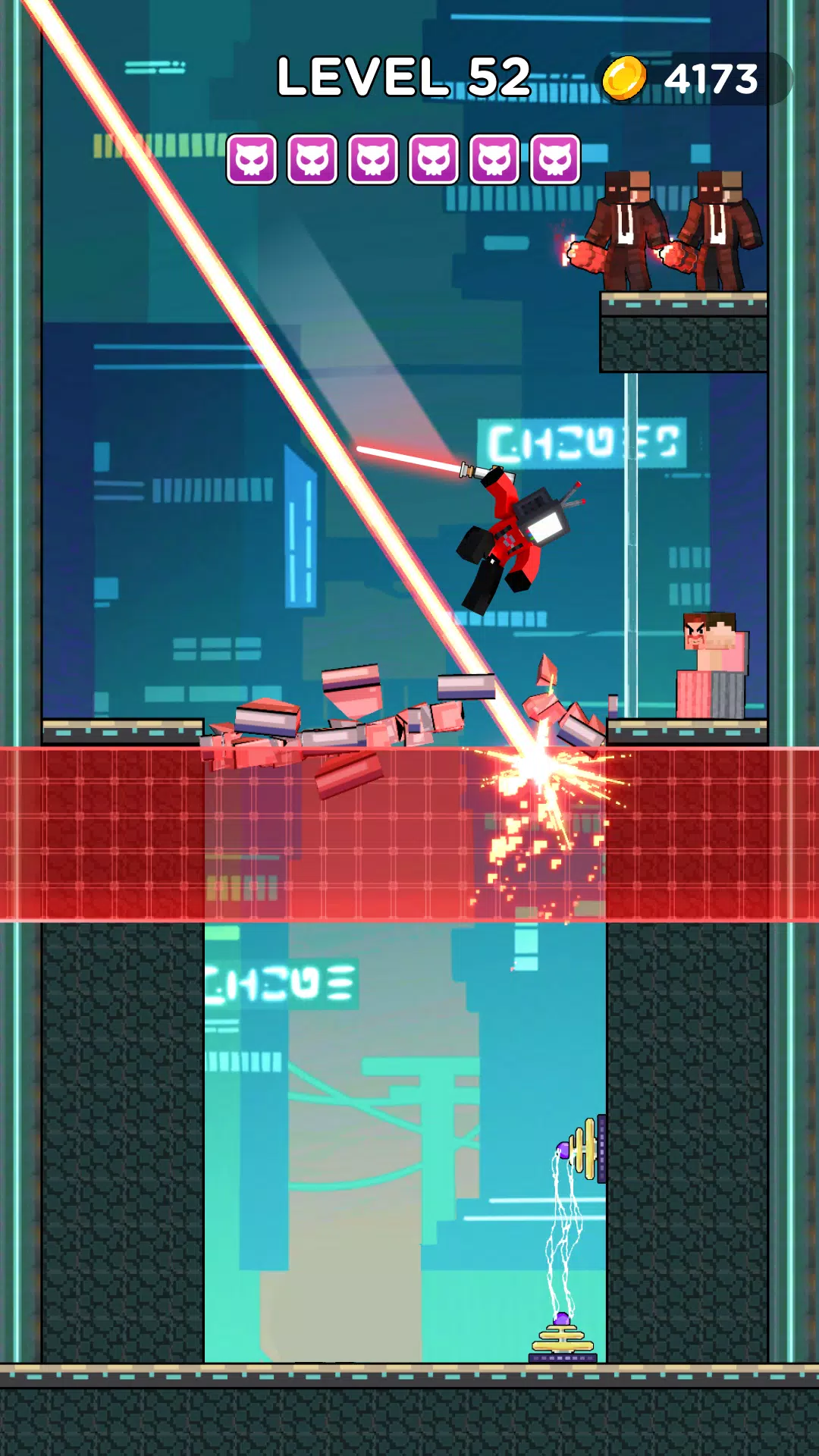 Mr Blade Hero: Teleport Master Screenshot5