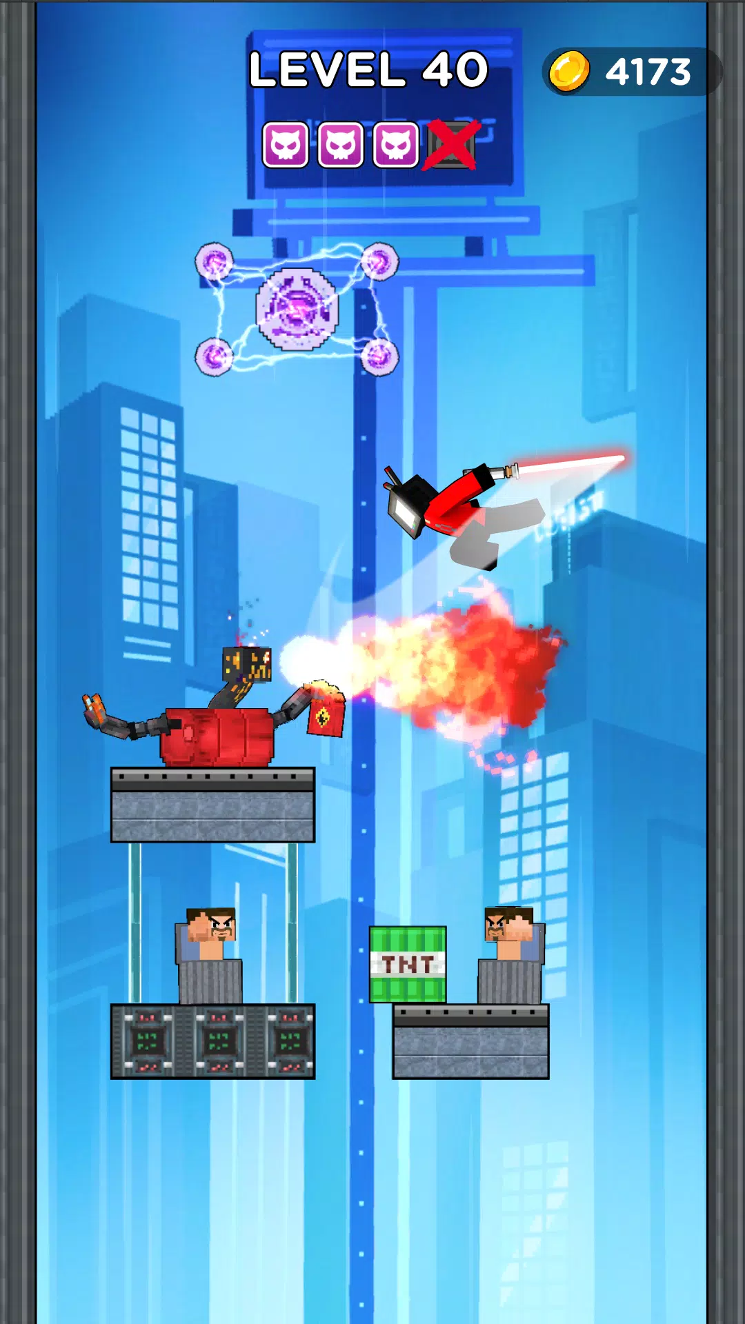 Mr Blade Hero: Teleport Master Screenshot4