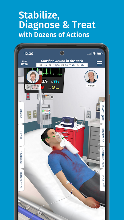 Full Code Medical Simulation Screenshot3