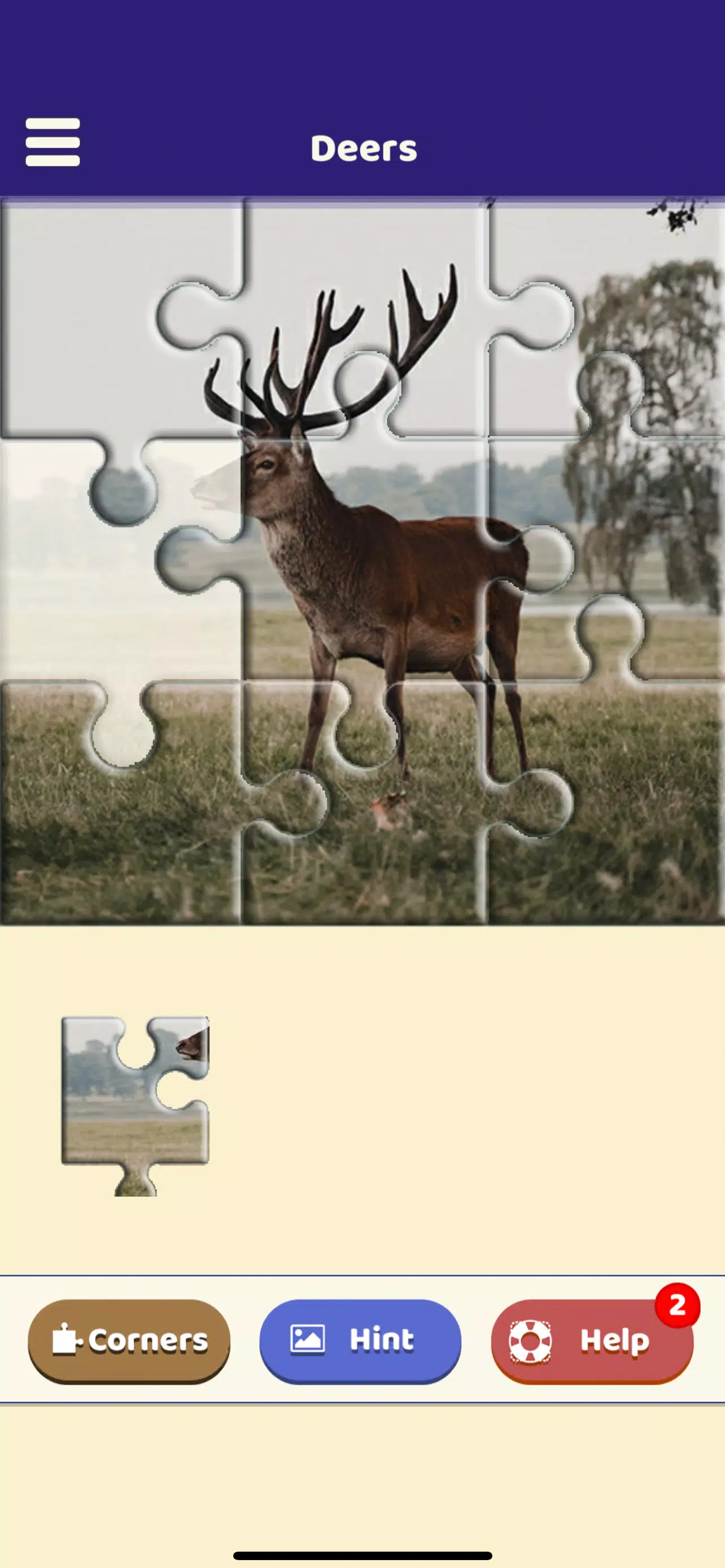 Deer Love Puzzle Screenshot1