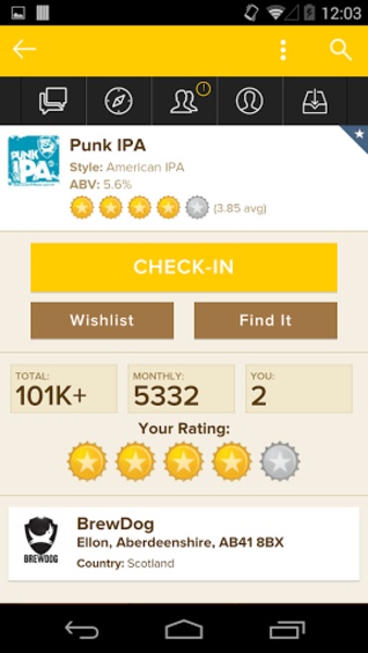 Untappd Screenshot3