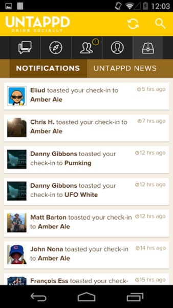 Untappd Screenshot1