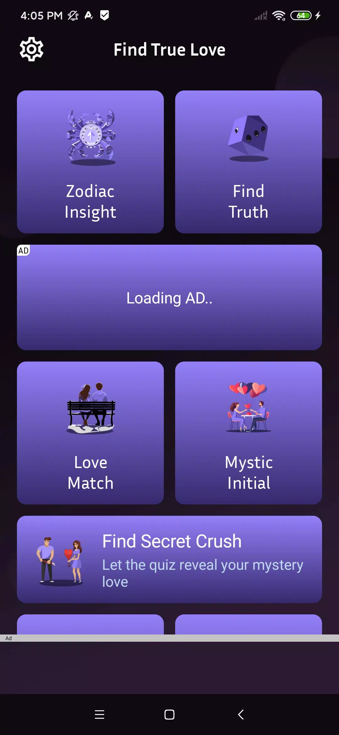 Secret Crush Detector App Screenshot1