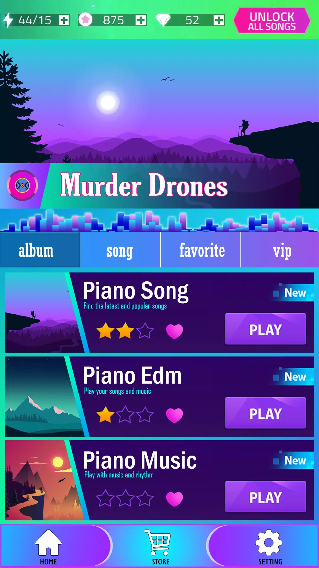 Murder Drones Piano Game Screenshot1