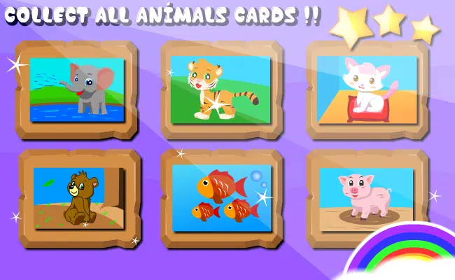 Kids Jigsaw Puzzle Paw Animals Screenshot4