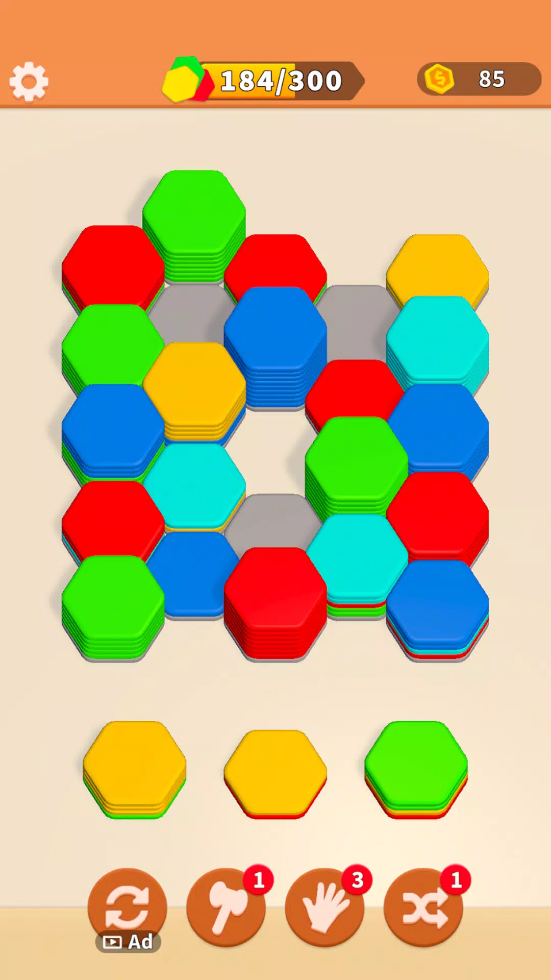 Hexa Sorting Screenshot1