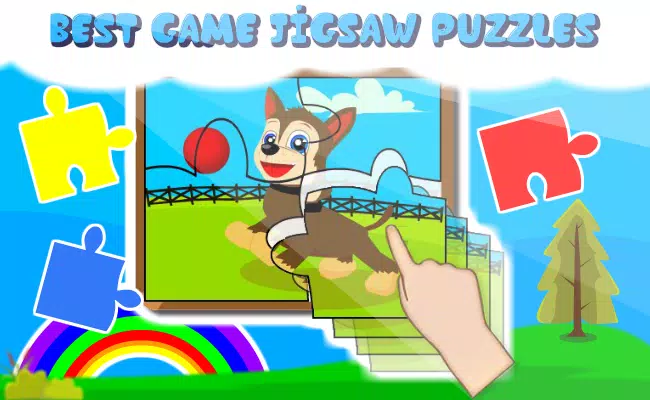Kids Jigsaw Puzzle Paw Animals Screenshot1
