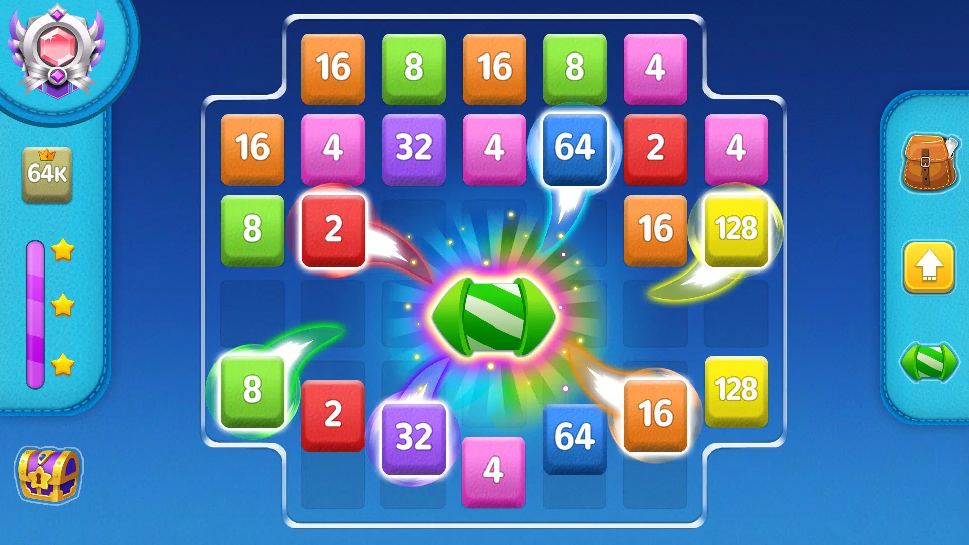 Merge Blocks: 2048 Game Screenshot7