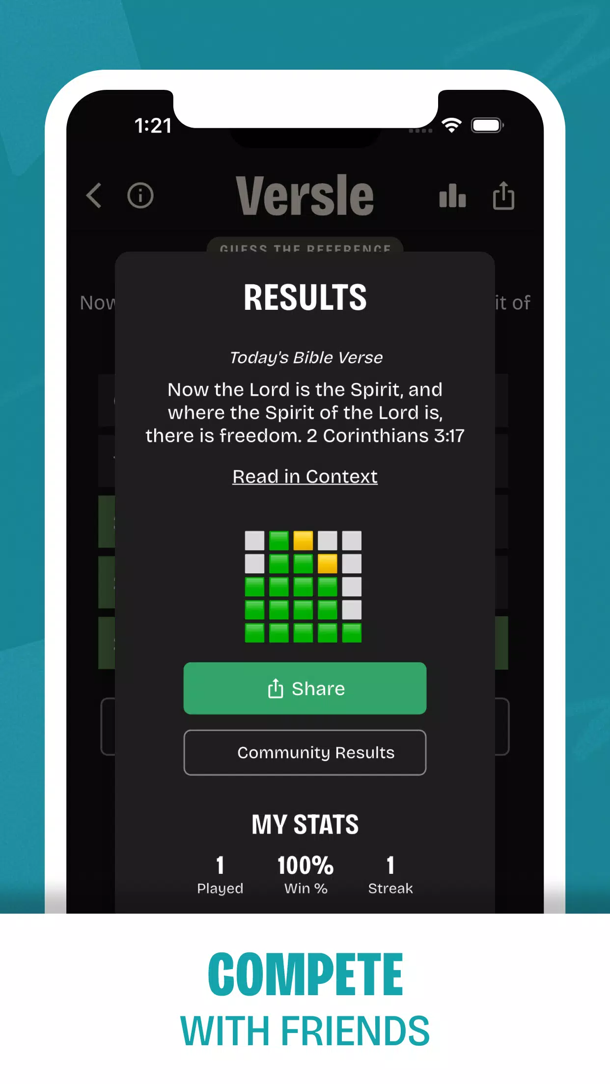 Versle | Daily Bible Game Screenshot2