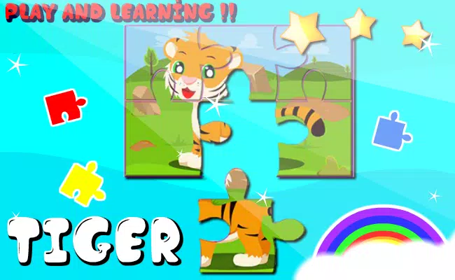 Kids Jigsaw Puzzle Paw Animals Screenshot3