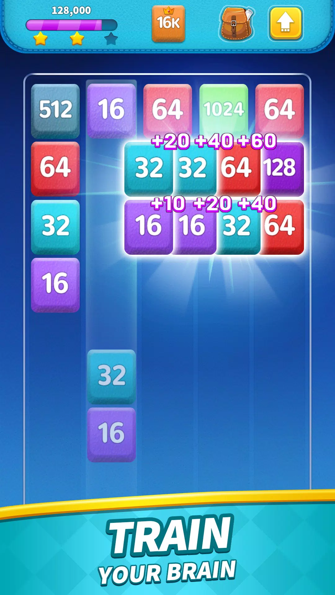 Merge Blocks: 2048 Game Screenshot3